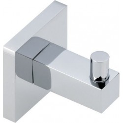 Άγκιστρο από ορείχαλκο μονό, χρώμα: Χρωμέ επιφάνεια: Γυαλιστερή Άγκιστρα