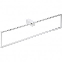 Towel ring closed material: Brass, color: Chrome 45x6x10cm surface: Glossy Towel rings