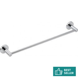 Πετσετοθήκη 60cm σταθερή από ορείχαλκο μονή, χρώμα: Χρωμέ επιφάνεια: Γυαλιστερή