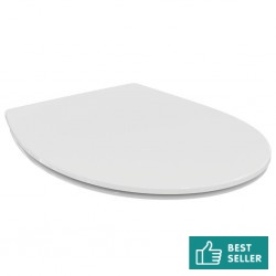 Toilet-seat, style: Sandwich, color: White Toilet seats & covers
