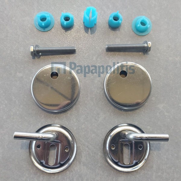 Hinges (connection set toilet-seat) Toilet seat hinges