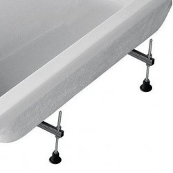 Support Bracket for rectangular bathtub material: Metal Fixing kits
