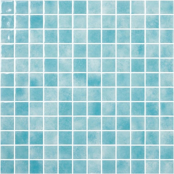 Mosaic 2,5x2,5 Spain, shape: Square 1st choice 25255 surface: Matt, hue: Blue Mosaics