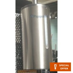 Dispenser από inox επίτοιχος τύπος, χρώμα: Χρωμέ επιφάνεια: Γυαλιστερή Dispenser