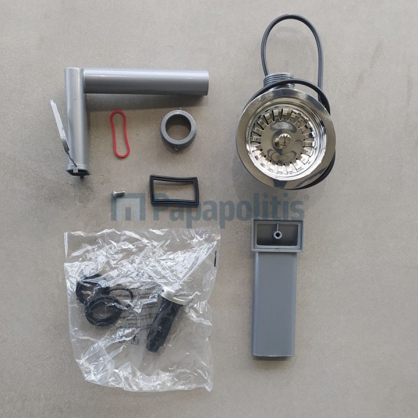 Sink drain material: Brass Drains - Siphons Sink drain material: Brass Drains - Siphons