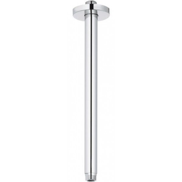 Arm 29,2cm Ceiling-mounted material: Brass, color: Chrome surface: Glossy Shower arms Arm 29,2cm Ceiling-mounted material: Brass, color: Chrome surface: Glossy Shower arms