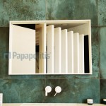 Καθρέπτης, σχήμα: Ορθογώνιο 90x60 από solid surface, χρώμα: Λευκό Καθρέπτες μπάνιου Καθρέπτης, σχήμα: Ορθογώνιο 90x60 από solid surface, χρώμα: Λευκό Καθρέπτες μπάνιου