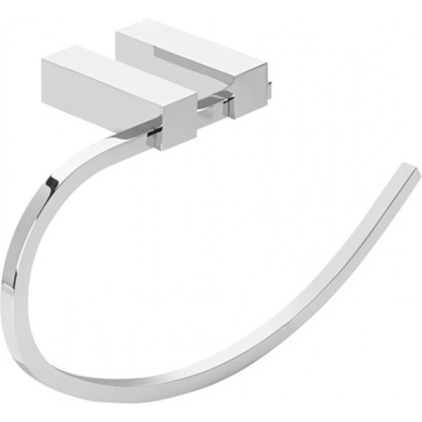 Towel ring open material: Brass, color: Chrome surface: Glossy Towel ring open material: Brass, color: Chrome surface: Glossy