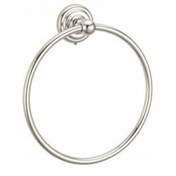 Towel ring closed material: Brass, color: Chrome surface: Glossy