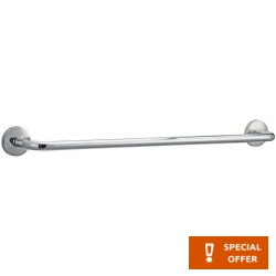 Πετσετοθήκη 60cm AISI 316 σταθερή από inox μονή, χρώμα: Χρωμέ επιφάνεια: Βουρτσισμένη Πετσετοθήκες