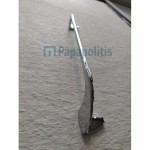 Towel 40cm Fixed material: Brass single, color: Chrome surface: Glossy Towel rails
