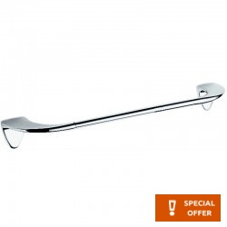 Towel 40cm Fixed material: Brass single, color: Chrome surface: Glossy Towel rails