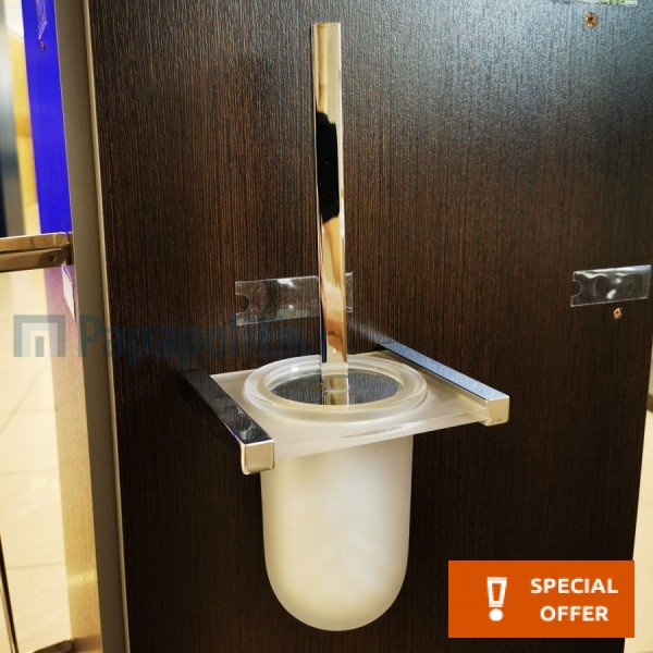 Πιγκάλ (Σκουπάκι) από ορείχαλκο επίτοιχος τύπος, χρώμα: Χρωμέ επιφάνεια: Γυαλιστερή Πιγκάλ