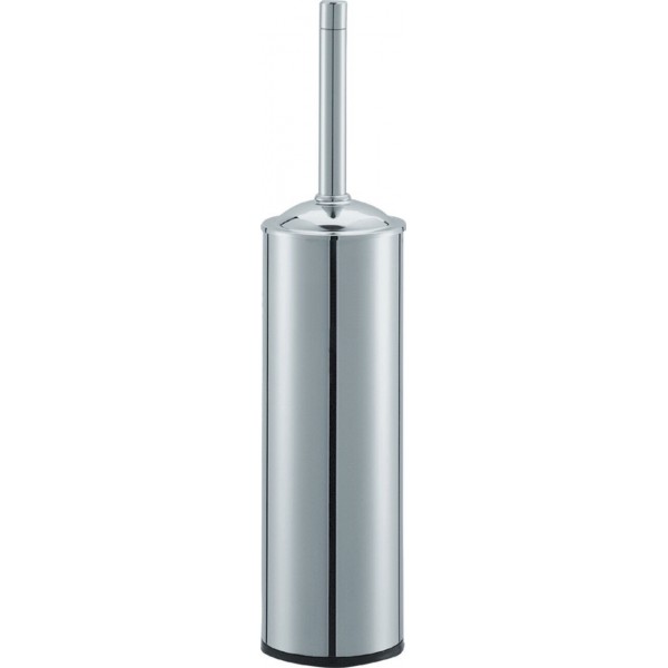 Brush (broom) material: Brass Wall-mounted, color: Chrome surface: Glossy Toilet brush holders