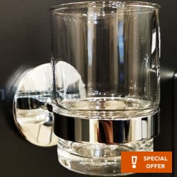 Ποτηροθήκη από ορείχαλκο επίτοιχος τύπος, χρώμα: Χρωμέ επιφάνεια: Γυαλιστερή Ποτηροθήκες
