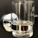 Cupholder material: Brass Wall-mounted, color: Chrome surface: Glossy Tumbler holders Cupholder material: Brass Wall-mounted, color: Chrome surface: Glossy Tumbler holders