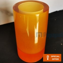 Cupholder countertop material: Crystal, color: Orange surface: Glossy Tumbler holders