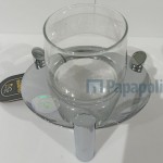 Cupholder countertop material: Brass, color: Chrome surface: Glossy Tumbler holders