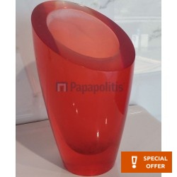 Cupholder countertop material: Crystal, color: Red surface: Glossy