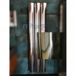 Heated towel rack 180x18,5x43 material: Aluminum, color: Chrome surface: Glossy Heated towel rails
