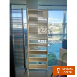 Πετσετοθήκη θερμαινόμενη 50x150 από χαλκό, χρώμα: Μπεζ επιφάνεια: Γυαλιστερή Πετσετοθήκες θερμαινόμενες