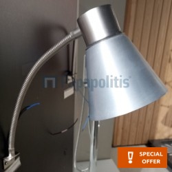 Lighting material: Inox Daylight 4.000° - 4.500° Κ 10W, color: Chrome surface: Brushed Lamps