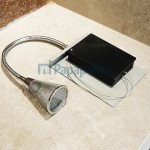 Lighting material: Brass Daylight 4.000° - 4.500° Κ 6W, color: No color surface: Glossy Lamps