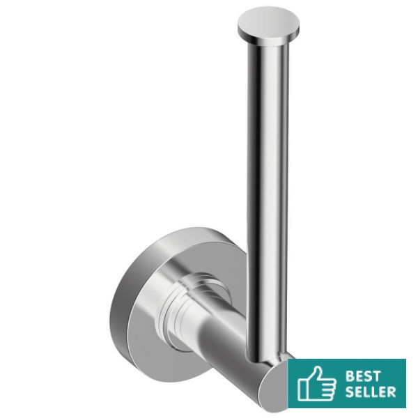 Paper holder vertical material: Brass, color: Chrome surface: Glossy Toilet paper holders