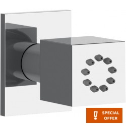 Shower (jet), color: Chrome material: Brass surface: Glossy Wall-mounted shower heads