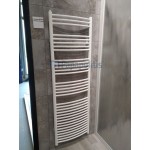 Heated towel rack 50x150 material: Copper, color: White surface: Glossy Heated towel rails Heated towel rack 50x150 material: Copper, color: White surface: Glossy Heated towel rails