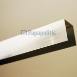 Προφίλ προέκταση καμπίνας, χρωμέ, 3,3cm από αλουμίνιο Προφίλ καμπίνας ντουζιέρας Προφίλ προέκταση καμπίνας, χρωμέ, 3,3cm από αλουμίνιο Προφίλ καμπίνας ντουζιέρας