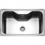 Sink Stainless (Steel) 80x50 material: Inox surface: Matt free nested 1 bowl, color: Chrome Stainless steel Sink Stainless (Steel) 80x50 material: Inox surface: Matt free nested 1 bowl, color: Chrome Stainless steel