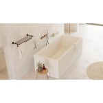 Bathtub Free standing/ Built-in 180x80x58 material: Solid Surface surface: Matt, color: White Matt, with ovwrflow, white matt waste cover, PopUp waste & pipe no grab bars Free standing/ Built-in Bathtub Free standing/ Built-in 180x80x58 material: Solid Surface surface: Matt, color: White Matt, with ovwrflow, white matt waste cover, PopUp waste & pipe no grab bars Free standing/ Built-in