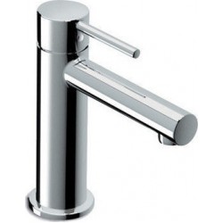 Wash basin tap Deck-mounted material: Brass mixer With pop-up waste set Μ size, color: Chrome surface: Glossy