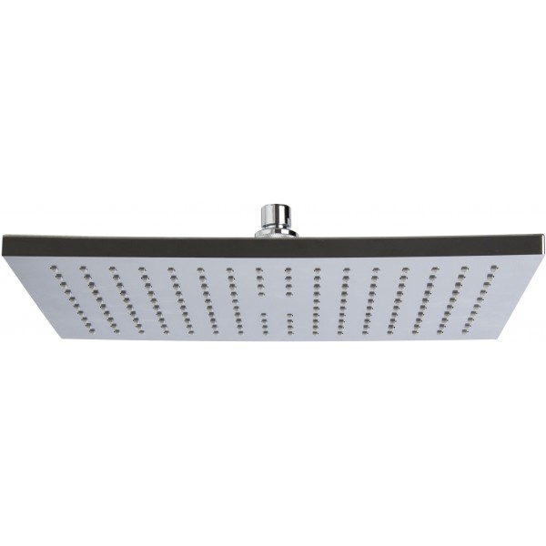 Shower head Wall-mounted / Ceiling-mounted 36x24 material: ABS, style: 1 spray, color: Chrome surface: Glossy Overhead showers Shower head Wall-mounted / Ceiling-mounted 36x24 material: ABS, style: 1 spray, color: Chrome surface: Glossy Overhead showers