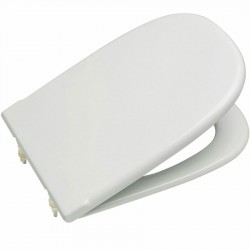 Toilet-seat, style: Sandwich, color: White Toilet seats & covers