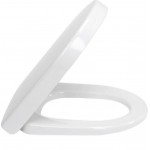 Κάλυμμα λεκάνης soft closing Wrapover 51x41,8x5,1cm, White Alpine, quick release, χρώμα: Λευκό Καλύμματα