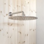 Shower head Wall-mounted / Ceiling-mounted 20x20 material: Inox, style: 1 spray AISI 316, color: Chrome surface: Brushed Overhead showers