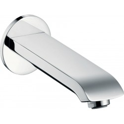 Spout (Nozzle) 16,5cm Wall-mounted material: Brass, color: Chrome surface: Glossy Bath spouts