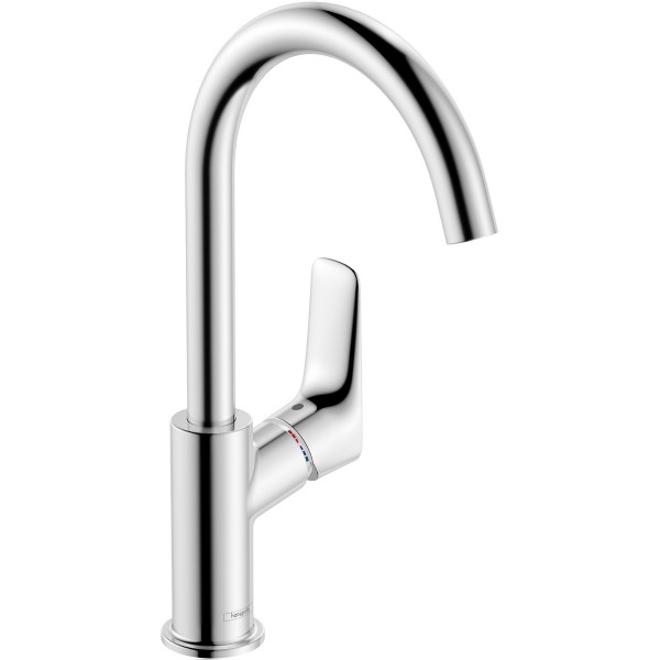 Wash basin tap Deck-mounted L size material: Brass mixer With pop-up waste set 210, color: Chrome surface: Glossy Deck-mounted