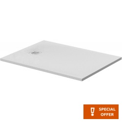 Shower tray Rectangular 90x70 material: Synthetic, color: White surface: Matt Rectangular