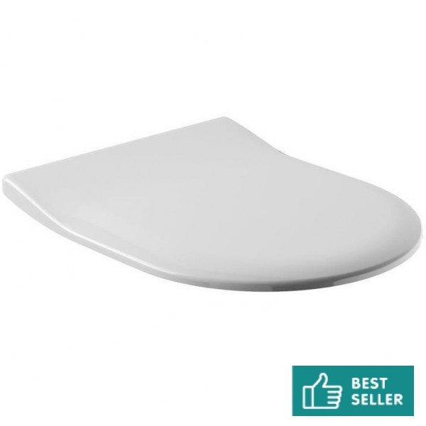 Κάλυμμα λεκάνης soft closing Wrapover slim, χρώμα: Λευκό Καλύμματα Κάλυμμα λεκάνης soft closing Wrapover slim, χρώμα: Λευκό Καλύμματα