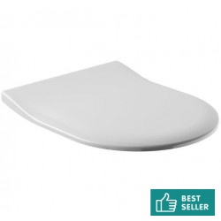 Κάλυμμα λεκάνης soft closing Sandwich slim, χρώμα: Λευκό Καλύμματα