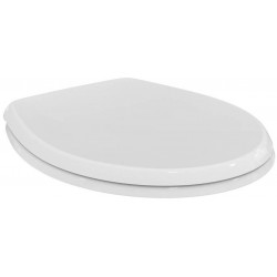 Toilet-seat, style: Sandwich, color: White Toilet seats & covers