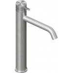 Wash basin tap Deck-mounted for free-standing washbasin material: Inox mixer Without waste AISI 316, color: Chrome surface: Brushed Deck-mounted Wash basin tap Deck-mounted for free-standing washbasin material: Inox mixer Without waste AISI 316, color: Chrome surface: Brushed Deck-mounted