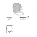 Κάλυμμα λεκάνης soft closing Wrapover slim, χρώμα: Λευκό Καλύμματα Κάλυμμα λεκάνης soft closing Wrapover slim, χρώμα: Λευκό Καλύμματα