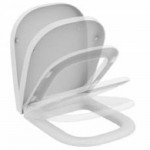 Κάλυμμα λεκάνης soft closing Wrapover slim, χρώμα: Λευκό Καλύμματα