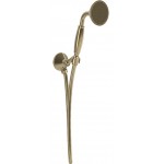 Shower head W/ hose, holder and outlet elbow 1 jet, color: Bronze surface: Brushed Hand showers Shower head W/ hose, holder and outlet elbow 1 jet, color: Bronze surface: Brushed Hand showers