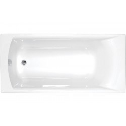 Μπανιέρα ενδοδαπέδια/ένθετη 140x70 από ενισχυμένο ακρυλικό με Carronite επιφάνεια: Γυαλιστερή, χρώμα: Λευκό Ενδοδαπέδιες/Ένθετες