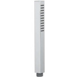 Shower head 1 jet anti limestone, color: Chrome surface: Glossy